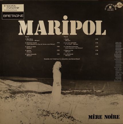 [Pochette de Mre noire (MARIPOL) - verso]