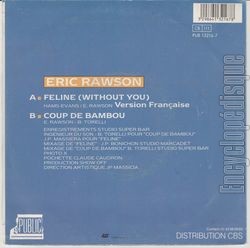 [Pochette de Fline (ric RAWSON) - verso]