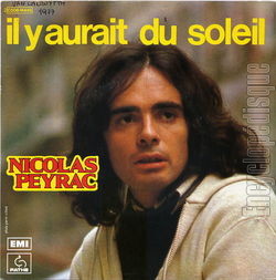 [Pochette de Il y aurait du soleil (Nicolas PEYRAC)]
