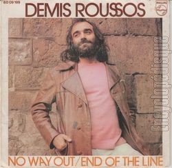 [Pochette de No way out / End of the line (Demis ROUSSOS)]