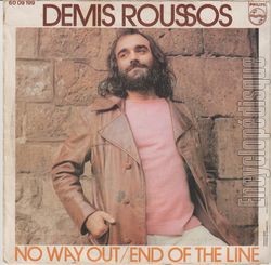 [Pochette de No way out / End of the line (Demis ROUSSOS) - verso]
