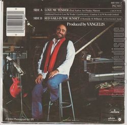 [Pochette de Love me tender (Demis ROUSSOS) - verso]