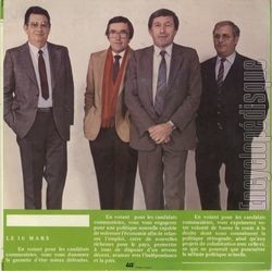 [Pochette de Andr Lajoinie, Pierre Goldberg s’adressent  vous "Pour se dfendre et s’en sortir avec le vote communiste" (POLITIQUE, SOCIAL) - verso]