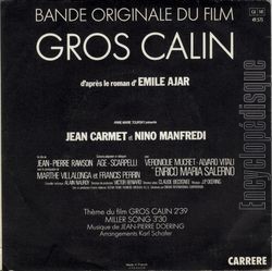 [Pochette de Gros calin (B.O.F.  Films ) - verso]