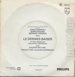 [Pochette de Le dernier baiser (Serge LAMA) - verso]