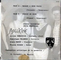 [Pochette de Masque  deux faces (BOLLICINE) - verso]
