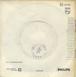 [Pochette de Attends (Danny SHANN) - verso]