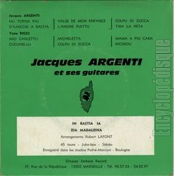 [Pochette de In Bastia (La..) (Jacques ARGENTI) - verso]