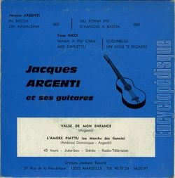 [Pochette de Valse de mon enfance (Jacques ARGENTI) - verso]