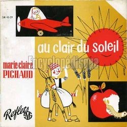 [Pochette de Au clair du soleil (Marie-Claire PICHAUD)]