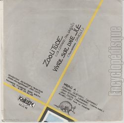 [Pochette de Zoolitude () - verso]
