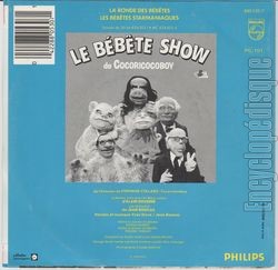 [Pochette de Le Bbte show (T.V. (Tlvision)) - verso]