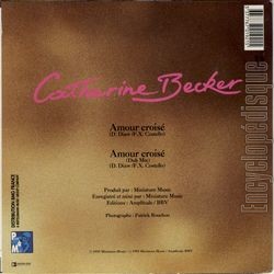 [Pochette de Amour crois (Catherine BECKER) - verso]