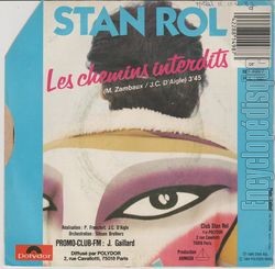 [Pochette de Les chemins interdits (Stan ROL) - verso]
