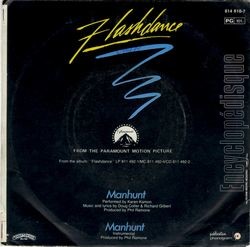 [Pochette de Flashdance (B.O.F.  Films ) - verso]