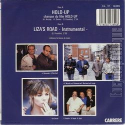 [Pochette de Hold-up (B.O.F.  Films ) - verso]