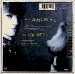 [Pochette de Drle de vie (ET MOI & MOI) - verso]