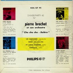 [Pochette de Cha cha cha (Pierre BRACHET) - verso]