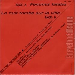 [Pochette de Femmes fatales (Christian GENEVIVE) - verso]