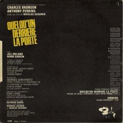 [Pochette de Quelqu&rsquo;un derri�re la porte (B.O.F. �&nbsp;Films&nbsp;�) - verso]