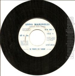 [Pochette de Le temps du tango / Tais-toi Marseille (Anna MARINELLI)]