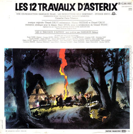 [Pochette de Les 12 travaux d’Astrix (JEUNESSE) - verso]