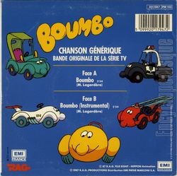 [Pochette de Boumbo (T.V. (T�l�vision)) - verso]