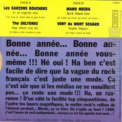 [Pochette de Bonne anne ! (COMPILATION) - verso]
