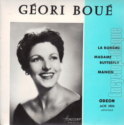 [Pochette de La bohme, Madame Butterfly, Manon ()]