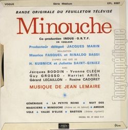 [Pochette de Minouche (T.V. (Tlvision)) - verso]