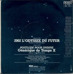[Pochette de Temps X (T.V. (Tlvision)) - verso]