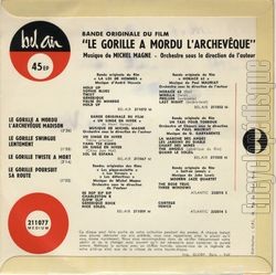 [Pochette de Le Gorille a mordu l’archevque (B.O.F.  Films ) - verso]