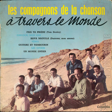 [Pochette de Les compagnons de la Chanson  travers le monde (Les COMPAGNONS DE LA CHANSON)]