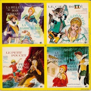 [Pochette de Le petit chaperon rouge / Riquet � la houppe (JEUNESSE) - verso]