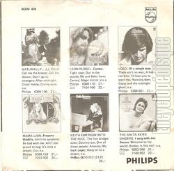 [Pochette de My only fascination (Demis ROUSSOS) - verso]
