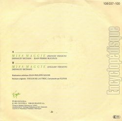 [Pochette de Miss Maggie (RENAUD) - verso]
