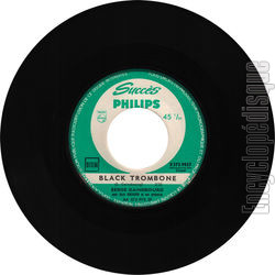 [Pochette de Black trombone / Les gomons (Serge GAINSBOURG) - verso]