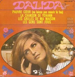 [Pochette de Pauvre cœur (DALIDA)]