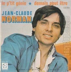 [Pochette de Le p’tit gnie (Jean-Claude NORMAND) - verso]