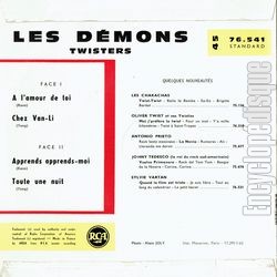 [Pochette de  l’amour de toi (Les DMONS TWISTERS) - verso]