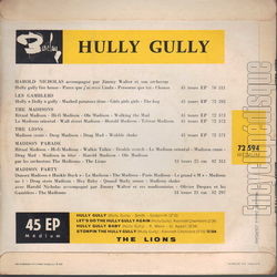 [Pochette de Hully gully (The LIONS) - verso]