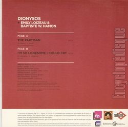 [Pochette de The partisan (DIONYSOS (2)) - verso]