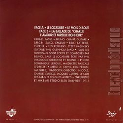 [Pochette de Le locataire (Les locataires) - verso]