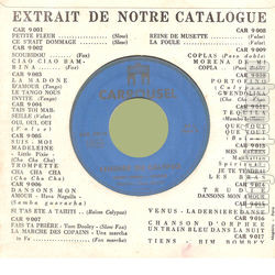 [Pochette de Le marchand de bonheur / Lgende du calypso (Yvon ALAIN) - verso]