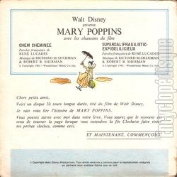 [Pochette de Mary Poppins (JEUNESSE) - verso]
