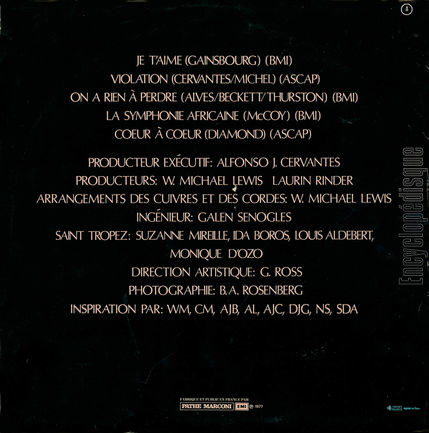 [Pochette de Je t’aime (SAINT-TROPEZ) - verso]