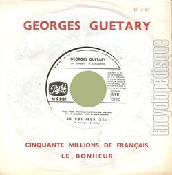 [Pochette de 50 millions de Franais / Le bonheur (Georges GUTARY)]