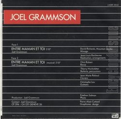 [Pochette de Entre maman et toi (Jol GRAMMSON) - verso]