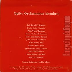 [Pochette de C&rsquo;est No�l, rue Brunel (OGILVY ORCHESTRATION) - verso]