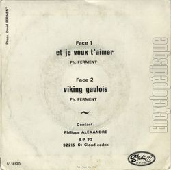 [Pochette de Et je veux t’aimer (Philippe ALEXANDRE) - verso]